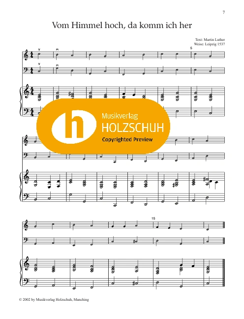 Vom Himmel hoch, da komm ich her